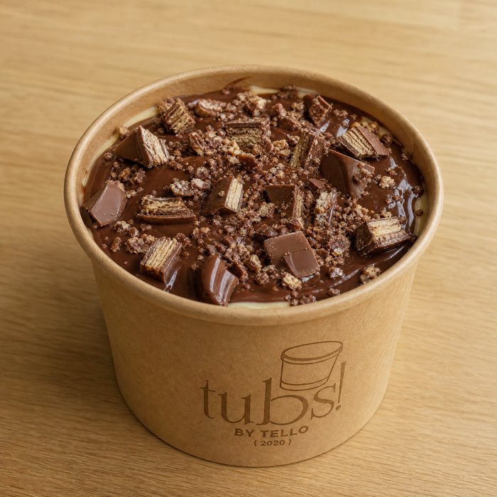 Hershey's Kitkat flavor tub by Tubs by Tello