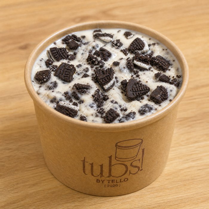 Milky Kookies flavor tub by Tubs by Tello